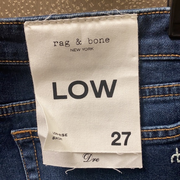 🔥🔥🔥NWT Rag & Bone Dre Low-Rise Stretch Jean Shorts - Picture 8 of 11